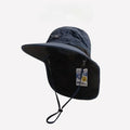 Wide Brim Sun Hat with Neck Protection