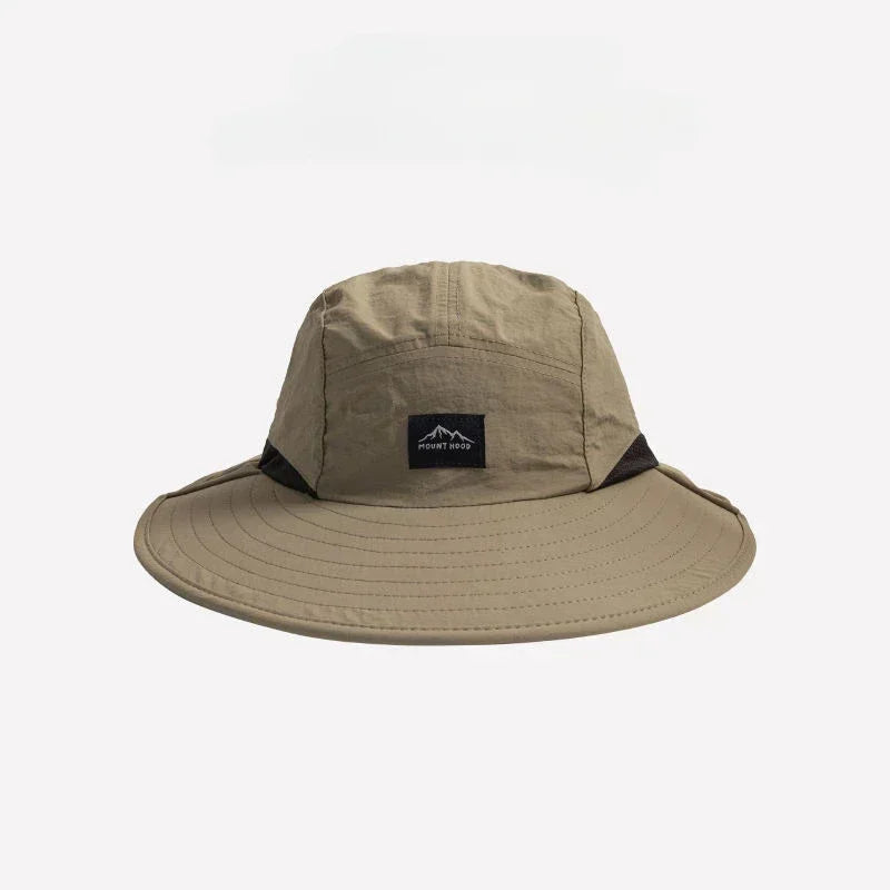 Wide Brim Sun Hat with Neck Protection